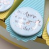 Bomboniere Personalizzate con foto e frase per la nascita di un Bimbo