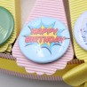 Magnete Personalizzato con Frase "Happy Birthday" Bomboniere Compleanno