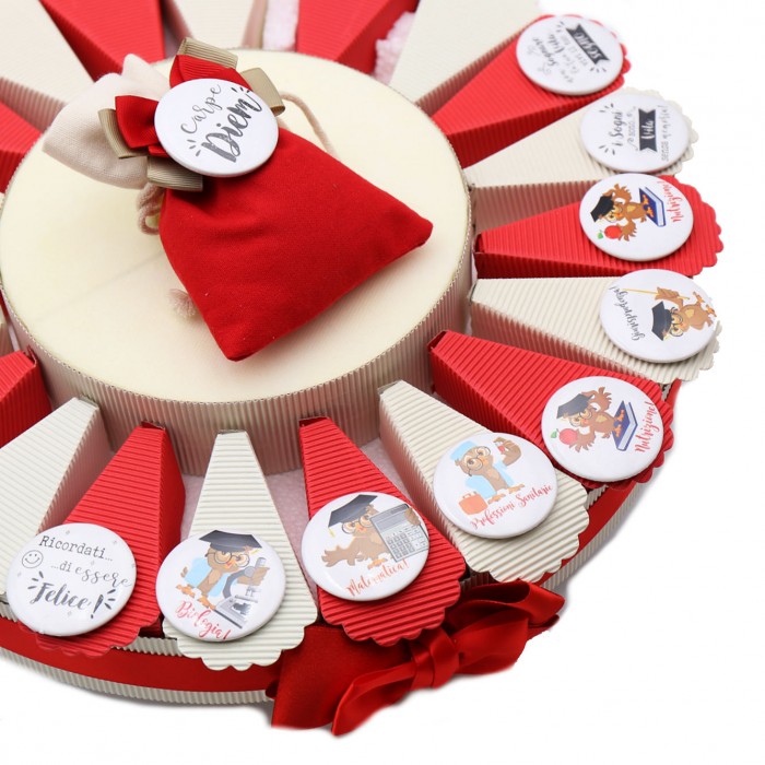 Magnete Personalizzato con foto e nome della tua Facoltà ideale come Bomboniere Laurea