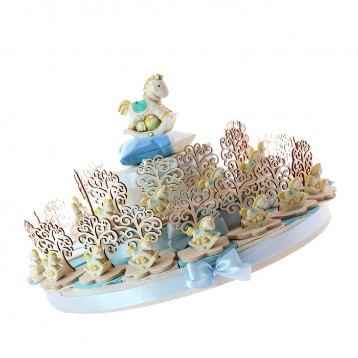 Torta Bomboniere Compleanno Bimbo Cavallino a Dondolo Toys