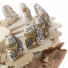 Bomboniera Comunione Portachiave Torta Sacro Calice Oro