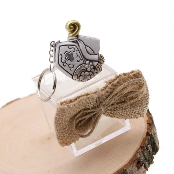 Bomboniere Santa Cresima Confezionate Portachiave Cappello e Bastone Santa Cresima Bomboniere Santa Cresima Confezionate Portachiave Cappello e Bastone Santa Cresima