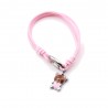 bracciale regalo Bomboniere Nascita Mini Ciondolo Orsetto con Cuore Bimba