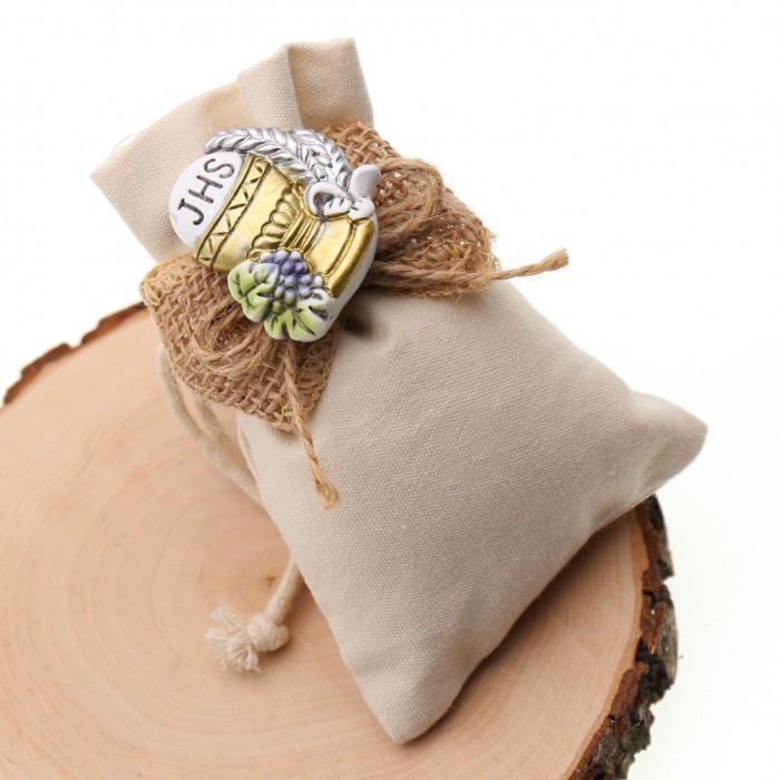 calice Prima Comunione Bomboniere  con Confetti Magnete Sagoma sacra