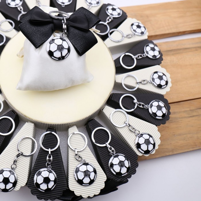 Torta Bomboniere Pallone da CalcioPortachiavi