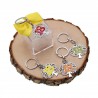 Bomboniere Confezionate Plexiglass  con Portachiave Albero della Vita n°18