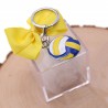 Bomboniere Con Plexiglass  Confezionato Portachiave Pallone da Pallavolo