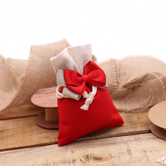 Bomboniere Sacchetti Laurea Coccinella Fortunata Bicolor Shabby per faidate