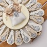 Bomboniera Matrimonio Cerchio Albero della Vita Portachiave Torta Bomboniere sposi