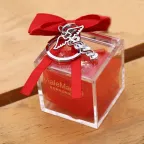 Bomboniera Gadget Laurea Portachiave Caduceo Traforo Farmacia su Plexiglass