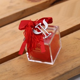 Bomboniera Lettera Greca Psi Laurea Psicologia Nappina su Plexiglass