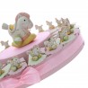 Bomboniera Nascita Portaconfetti con Portachiavi Pony Shabby