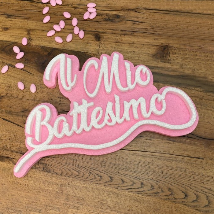 Sagoma in polisterlo Battesimo Bimba