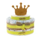 Idea Regalo Economica Torta Pannolini Neonata 15 Pezzi