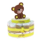 Idea Regalo Economica Torta Pannolini Nascita 15 Pezzi