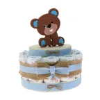 Idea Regalo Economica Torta Pannolini Nascita 15 Pezzi
