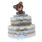 Idea Regalo Economica Torta Pannolini Nascita 30 Pezzi