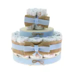 Torta Pannolini Neonata Idea Regalo Economica da 20 pezzi