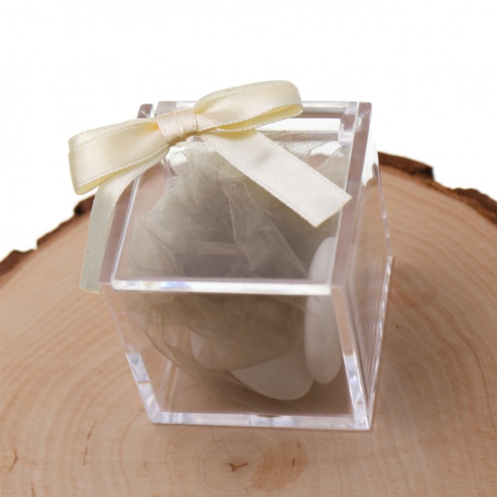 Plexiglass Panna con Confetti