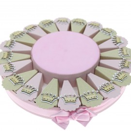 Torta Bomboniere 20pz Economica  Corona Bimba