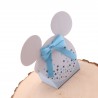 Bomboniere Nascita Topolino Orecchie Astuccio Star con Confetti