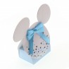Bomboniere Nascita Topolino Orecchie Astuccio Star con Confetti