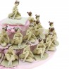 Bomboniere Comunione Viale Magico con Ballerina Princess Statuine Tortora