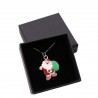 Collana Gioiello Ciondolo di Natale Babbo Natale