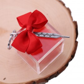 Plexiglass Rosso con Termometro