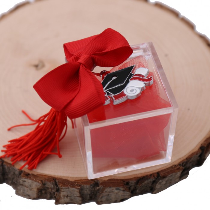 Plexiglass Rosso con Cappello Tocco