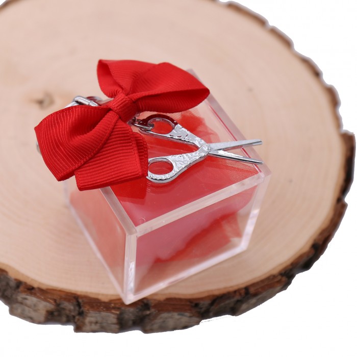 Bomboniere Applicazione Ciondolo Forbici