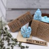 VialeMagico Bomboniere Battesimo Faidate Biberon e Carrozzina Bimbo Statuina Kit 12 PZ