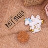 Bomboniere Battesimo Faidate Unicorno Fantasy Bimbo Magnete Kit 12 PZ