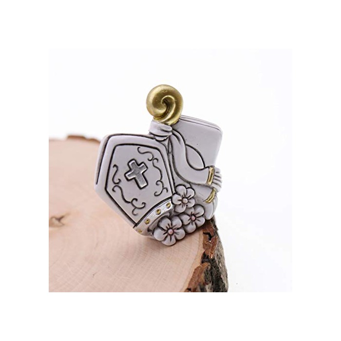 VialeMagico Bomboniere FaiDaTe Cresima Mitra e Bastone Oro Statuina (Kit 12 Pezzi) 1131S