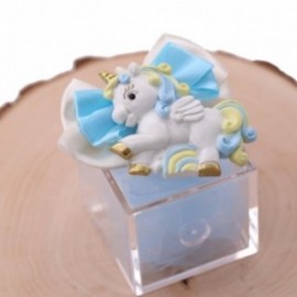 Calamita Unicorno Arcobaleno Bomboniere Confezionate Bimbo