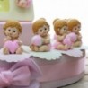 Bimba con Palla e Cuore statuina Torta Bomboniere