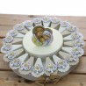 Bomboniere Battesimo Sacro Albero della Vita con Magnete Sacra Famiglia su Torta