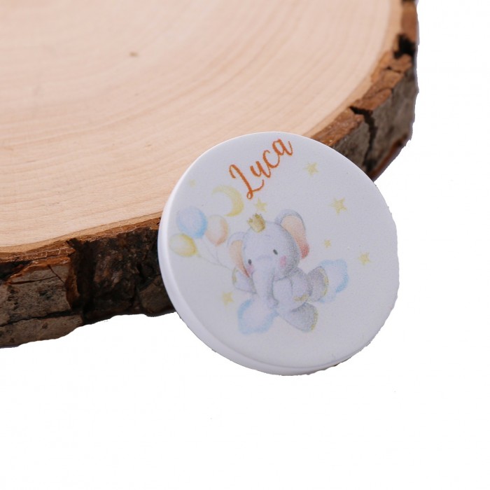 Bomboniere Elefantino con Palloncini Nascita Personalizzati Bomboniere Elefantino con Palloncini Nascita Personalizzati