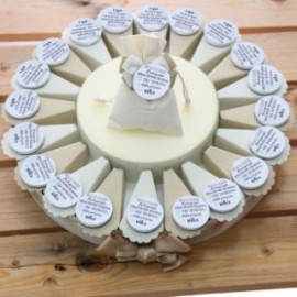 Torta Bomboniere Frasi Motivazionali Personalizzate Quadrifoglio