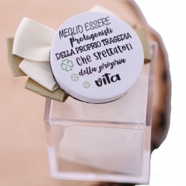 Bomboniere Frasi Motivazionali Personalizzate Quadrifoglio