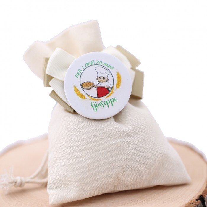 Pizzaiolo Bomboniere Personalizzate Compleanno Mestieri