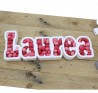 Laurea Portaconfetti Scritta originale per allestimento