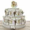 Sacra Famiglia Torta 25 Sacchetti Calamite Bomboniere Confezionate