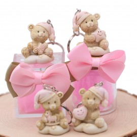 Orsetto NinnaNanna Rosa con accessori