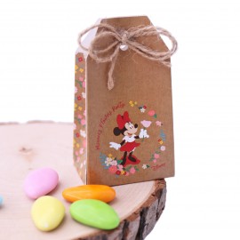 Minnie Orecchie e Astuccio flowers party con Confetti