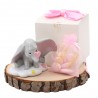 Bomboniera Disney Dumbo Nascita Bimba in Scatola da Cerimonia