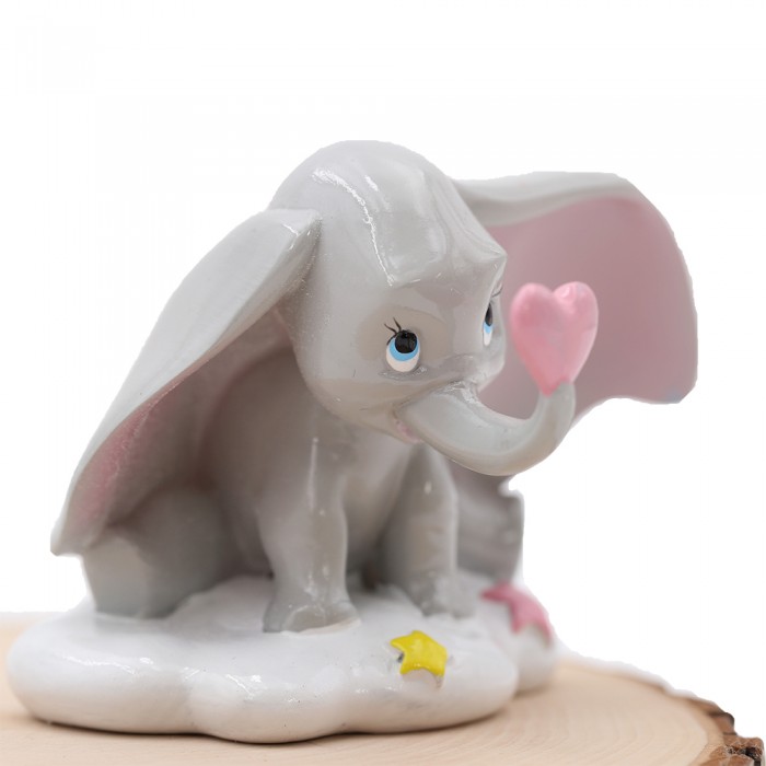 Bomboniera Disney Dumbo Nascita Bimba in Scatola da Cerimonia