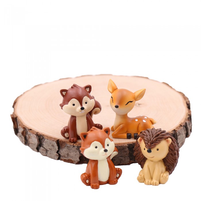 Bomboniere Fai Da Te Statuine Animali Della Foresta