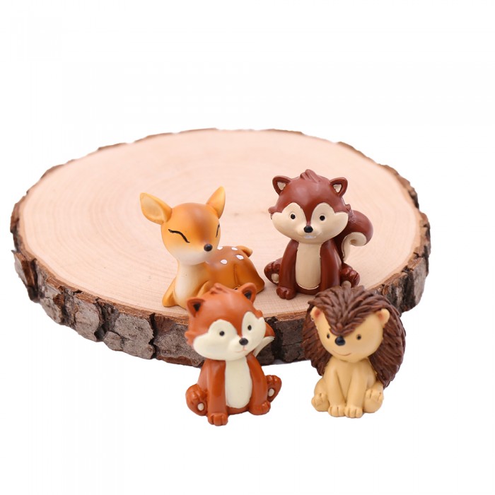 Bomboniere Fai Da Te Statuine Animali Della Foresta