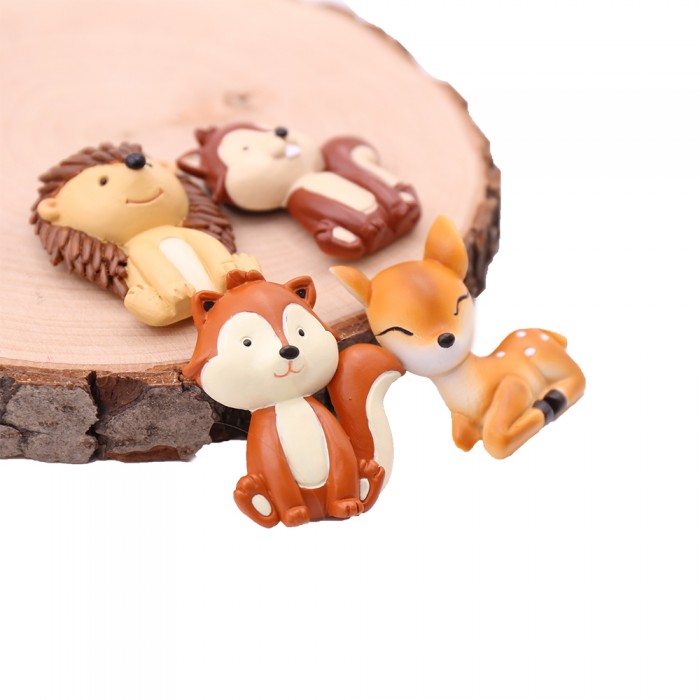 Bomboniere Fai Da Te Magneti Animali Della Foresta